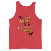 Black and Tan Coonhound Tank Top - Spirit Animal Unisex