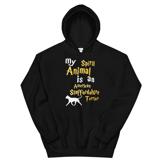 American Staffordshire Terrier Hoodie -  Spirit Animal Unisex Hoodie