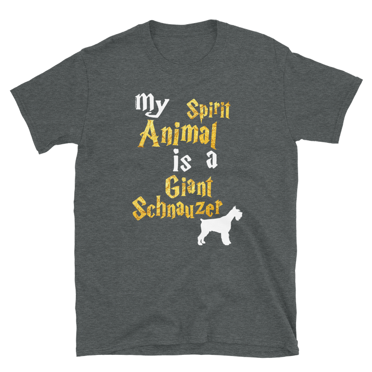 Giant Schnauzer T shirt -  Spirit Animal Unisex T-shirt