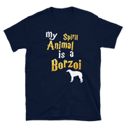 Borzoi T shirt -  Spirit Animal Unisex T-shirt