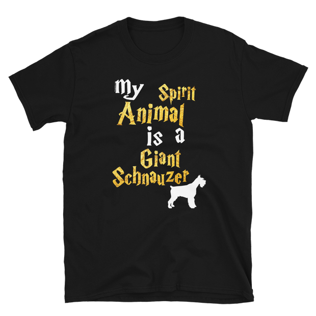 Giant Schnauzer T shirt -  Spirit Animal Unisex T-shirt
