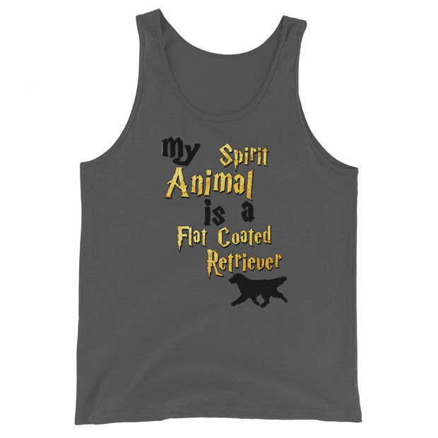 Flat Coated Retriever Tank Top - Spirit Animal Unisex