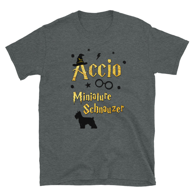 Accio Miniature Schnauzer T Shirt - Unisex