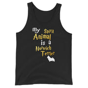 Norwich Terrier Tank Top -  Spirit Animal Unisex