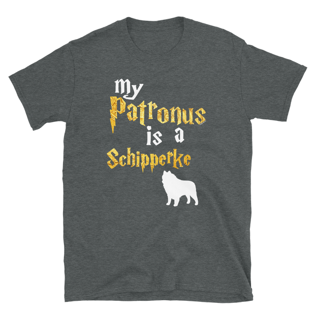 Schipperke T shirt -  Patronus Unisex T-shirt