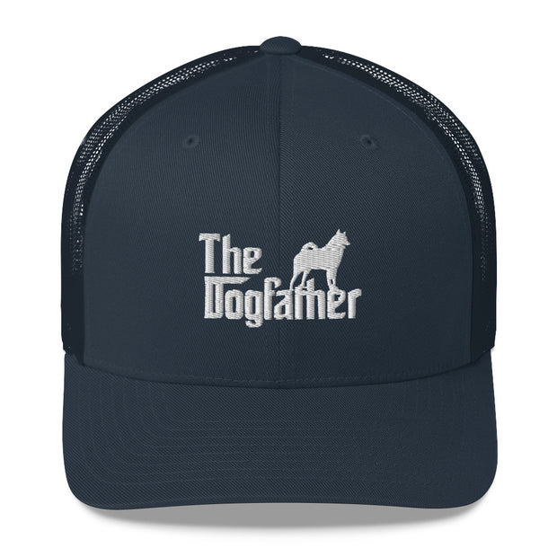 Norwegian Elkhound Dad Hat - Dogfather Cap