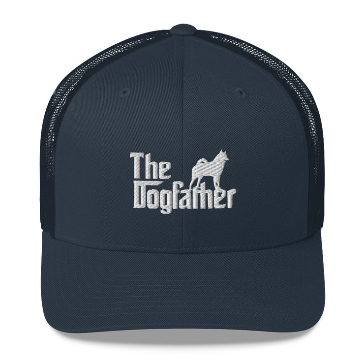 Norwegian Elkhound Dad Hat - Dogfather Cap