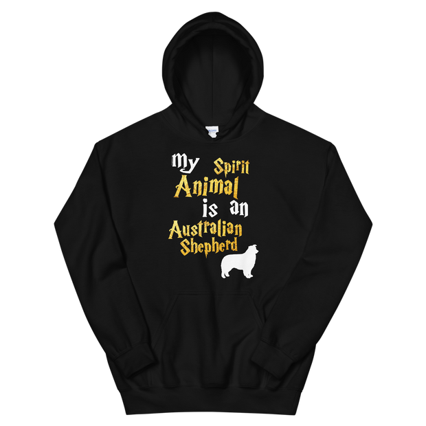 Australian Shepherd Dog Hoodie -  Spirit Animal Unisex Hoodie