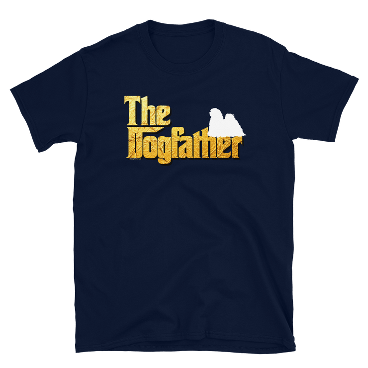 Lhasa Apso Dogfather Unisex T Shirt