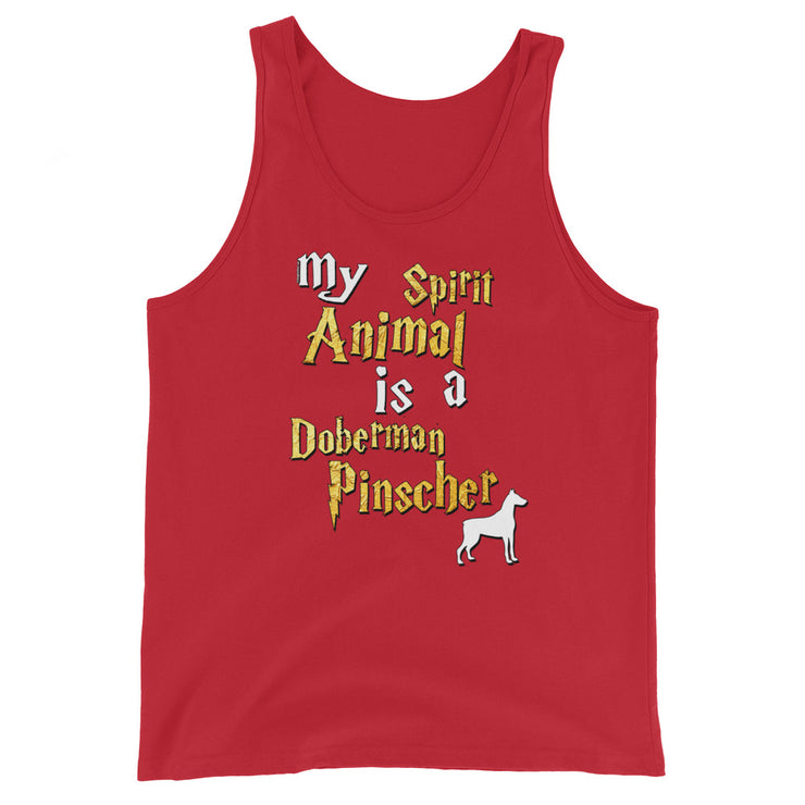 Doberman Pinscher Tank Top -  Spirit Animal Unisex
