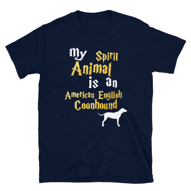 American English Coonhound T shirt -  Spirit Animal Unisex T-shirt