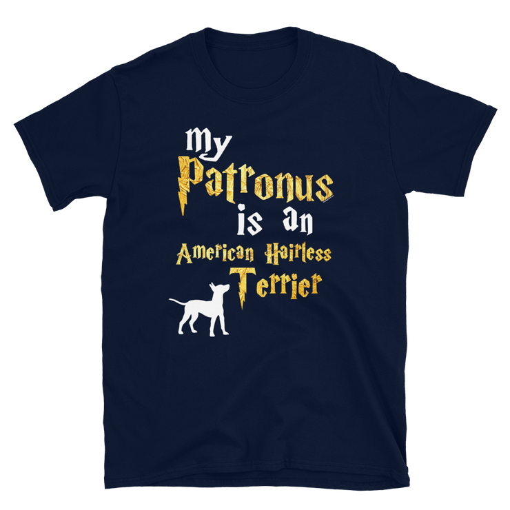 American Hairless Terrier T shirt -  Patronus Unisex T-shirt