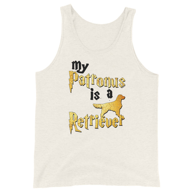 Golden Retriever Tank Top - Patronus Unisex