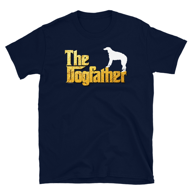 Borzoi Dogfather Unisex T Shirt