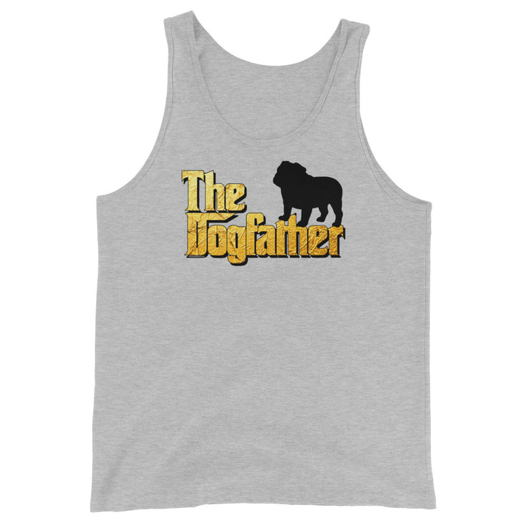 Bulldog Tank Top - Dogfather Tank Top Unisex
