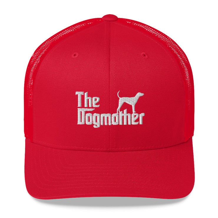 Black and Tan Coonhound Mom Hat - Dogmother Cap
