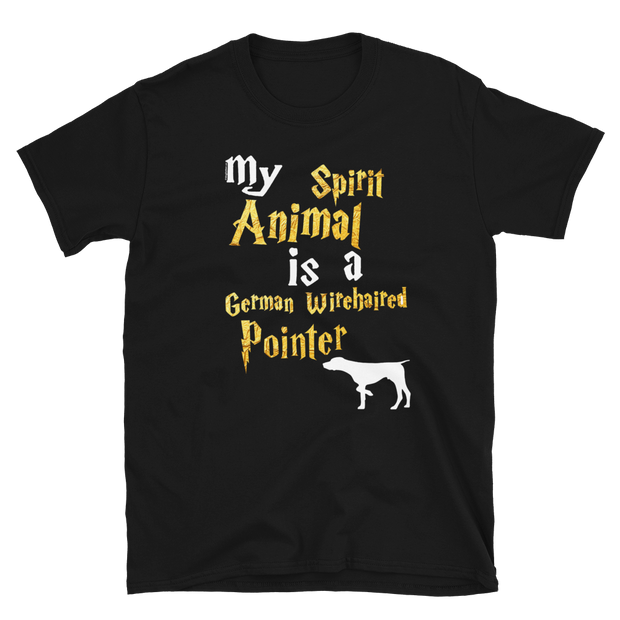 German Wirehaired Pointer T shirt -  Spirit Animal Unisex T-shirt