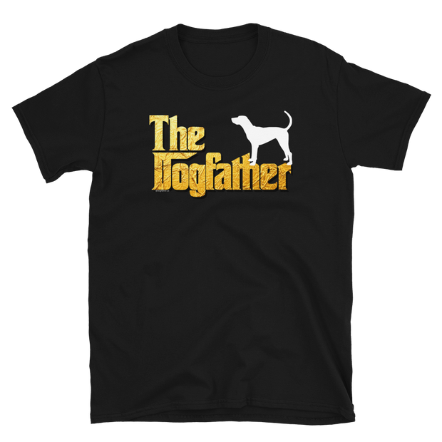 Black and Tan Coonhound Dogfather Unisex T Shirt