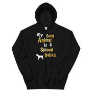 Spinoni Italiani Hoodie -  Spirit Animal Unisex Hoodie