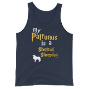 Shetland Sheepdog Tank Top -  Patronus Unisex
