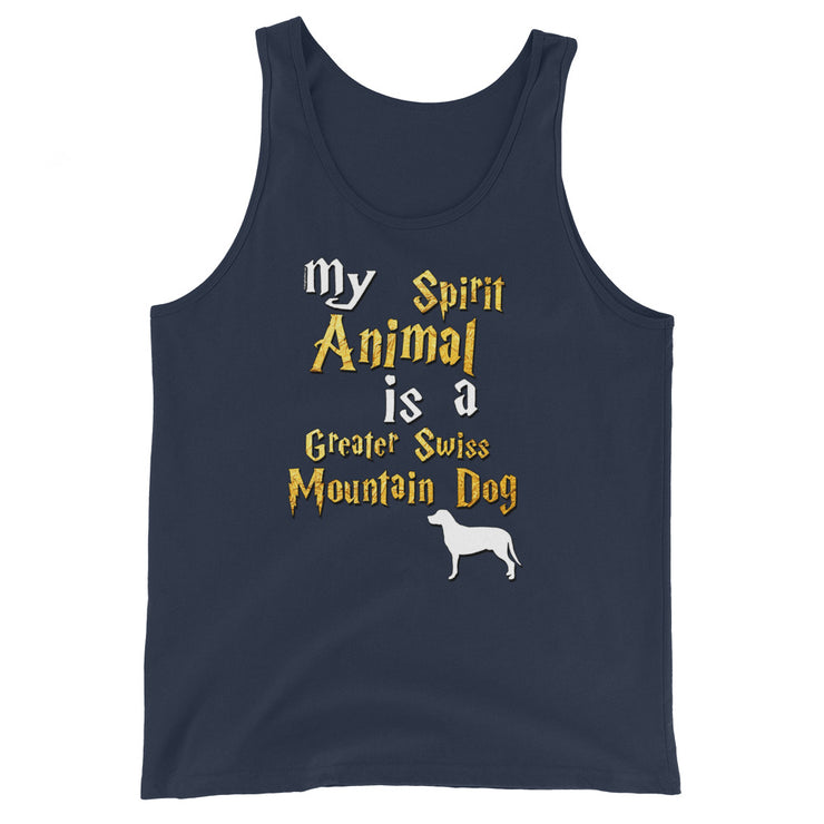 Greater Swiss Mountain Dog Tank Top -  Spirit Animal Unisex