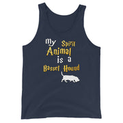 Basset Hound Tank Top -  Spirit Animal Unisex