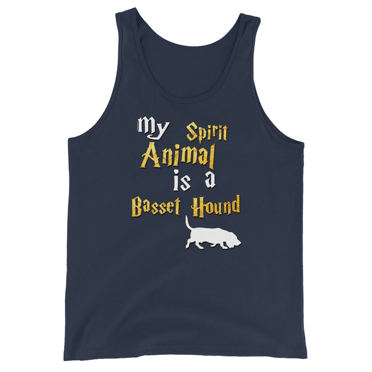 Basset Hound Tank Top -  Spirit Animal Unisex