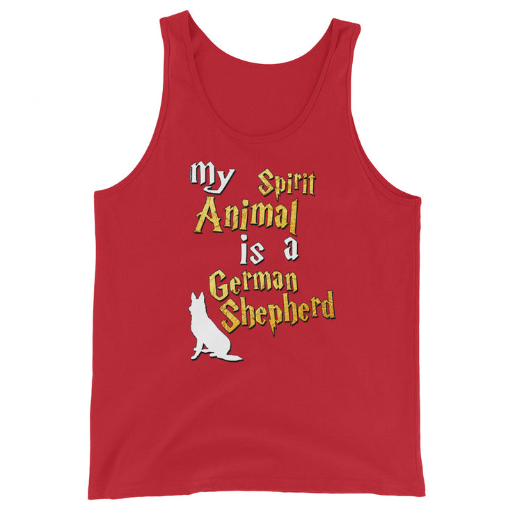German Shepherd Tank Top -  Spirit Animal Unisex