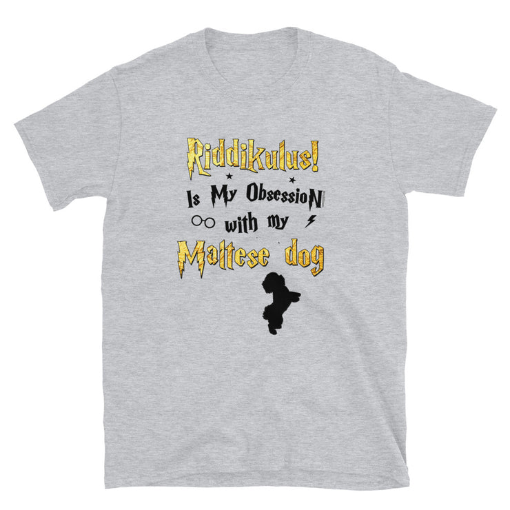 Maltese dog T Shirt - Riddikulus Shirt