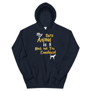 Black and Tan Coonhound Hoodie -  Spirit Animal Unisex Hoodie