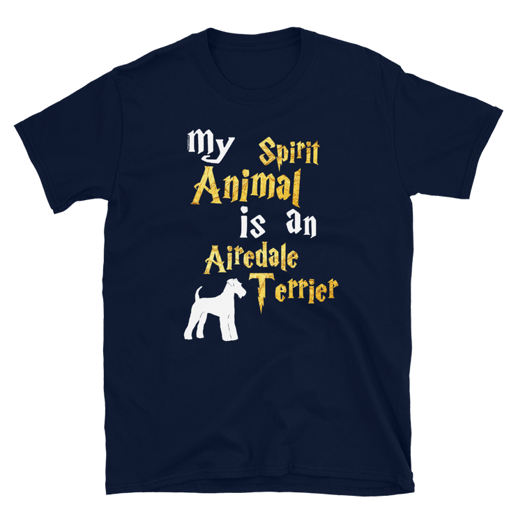 Airedale Terrier T shirt -  Spirit Animal Unisex T-shirt