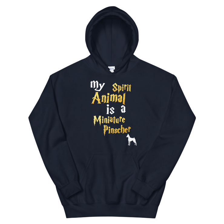Miniature Pinscher Hoodie -  Spirit Animal Unisex Hoodie