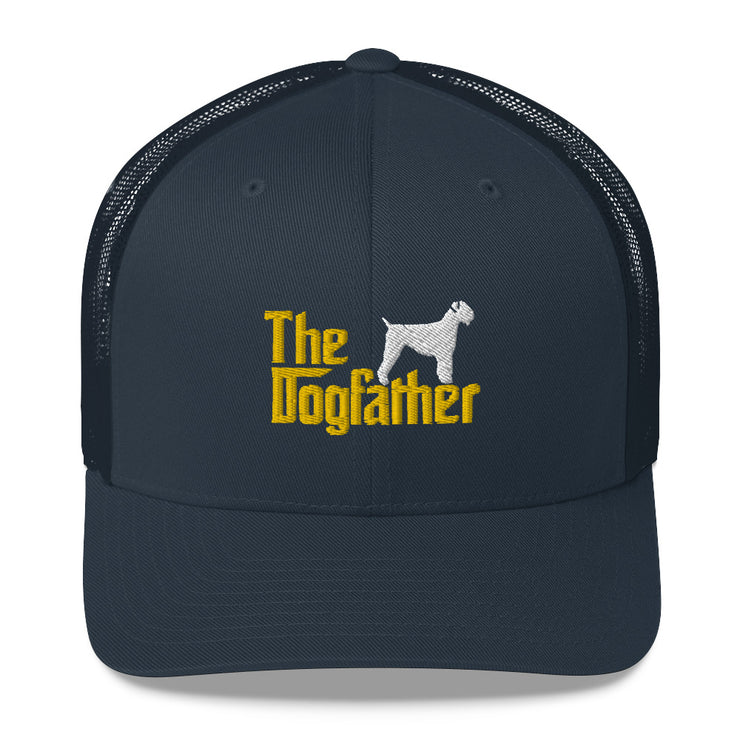 Black Russian Terrier Dad Cap - Dogfather Hat