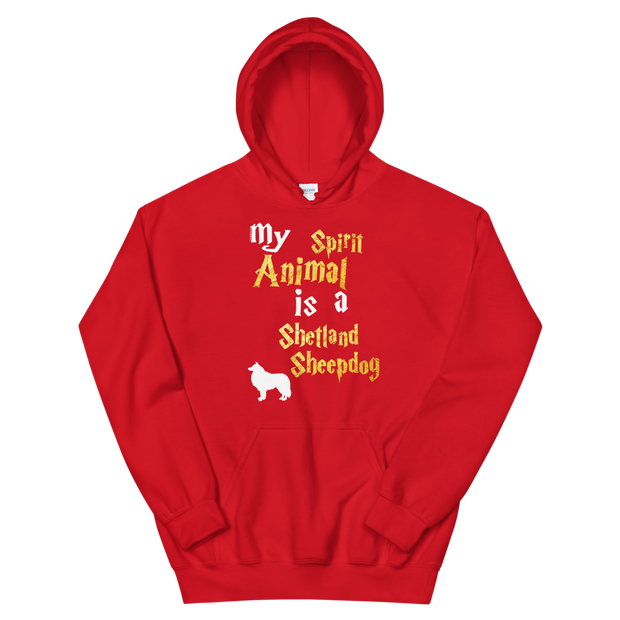 Shetland Sheepdog Hoodie -  Spirit Animal Unisex Hoodie