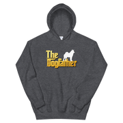 Norwegian Elkhound Dogfather Unisex Hoodie