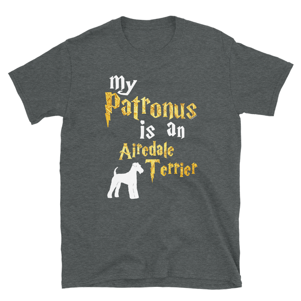 Airedale Terrier T shirt -  Patronus Unisex T-shirt
