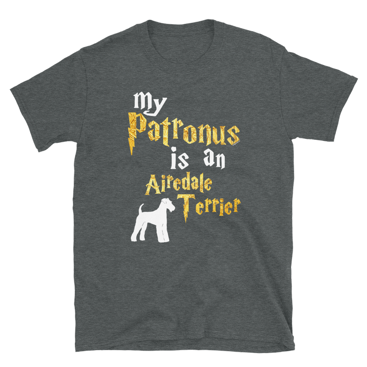 Airedale Terrier T shirt -  Patronus Unisex T-shirt