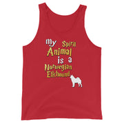 Norwegian Elkhound Tank Top -  Spirit Animal Unisex