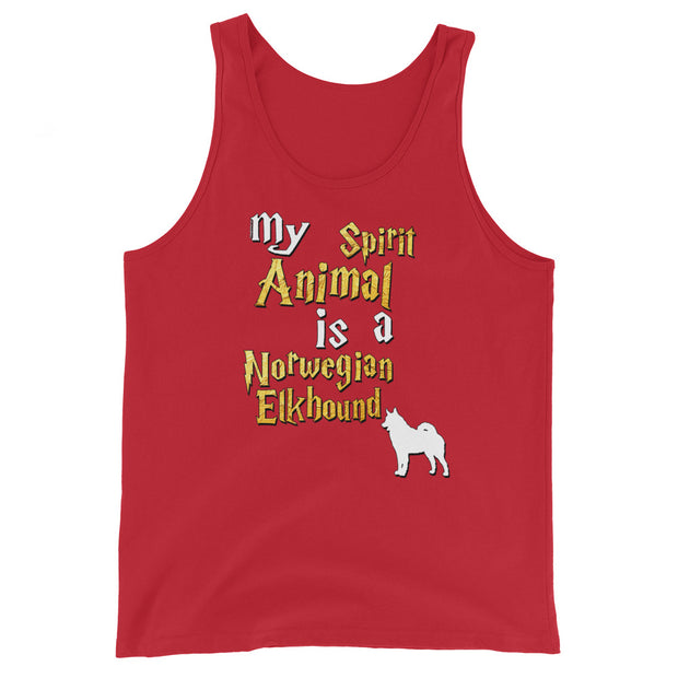 Norwegian Elkhound Tank Top -  Spirit Animal Unisex