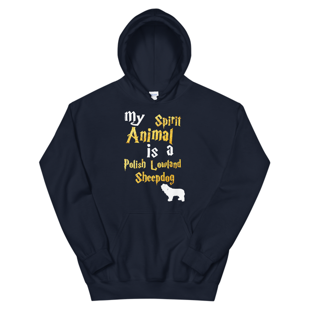 Polish Lowland Sheepdog Hoodie -  Spirit Animal Unisex Hoodie
