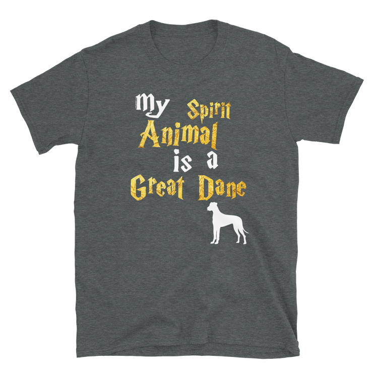 Great Dane T shirt -  Spirit Animal Unisex T-shirt