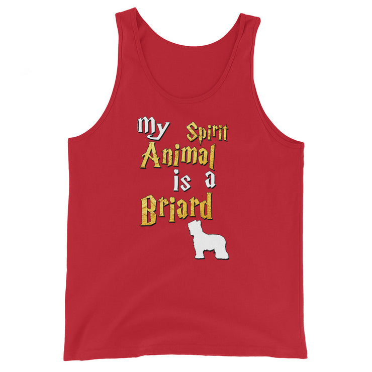 Briard Tank Top -  Spirit Animal Unisex