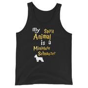 Miniature Schnauzer Tank Top -  Spirit Animal Unisex