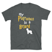 Briard T shirt -  Patronus Unisex T-shirt