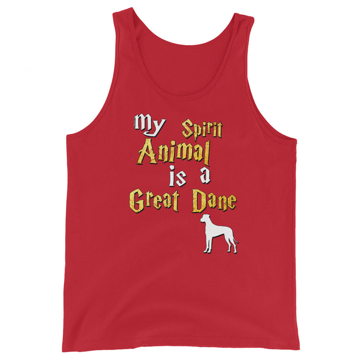 Great Dane Tank Top -  Spirit Animal Unisex