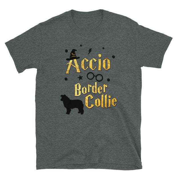 Accio Border Collie T Shirt - Unisex