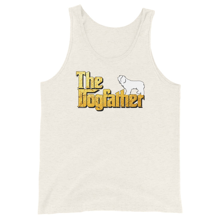 Polish Lowland Sheepdog Tank Top - Dogfather Tank Top Unisex