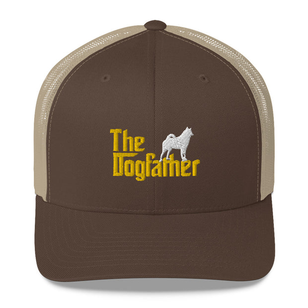 Norwegian Elkhound Dad Cap - Dogfather Hat