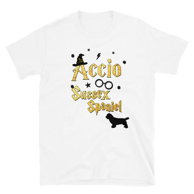 Accio Sussex Spaniel T Shirt - Unisex
