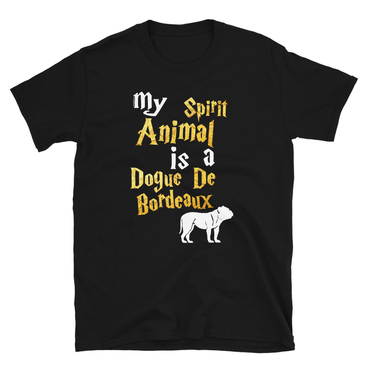 Dogue De Bordeaux T shirt -  Spirit Animal Unisex T-shirt
